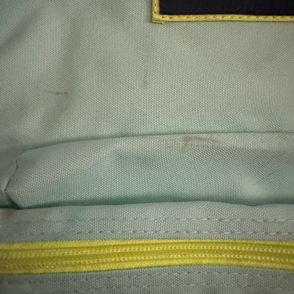 Neon green & bright blue jansport backpack school - Picture 5 of 5